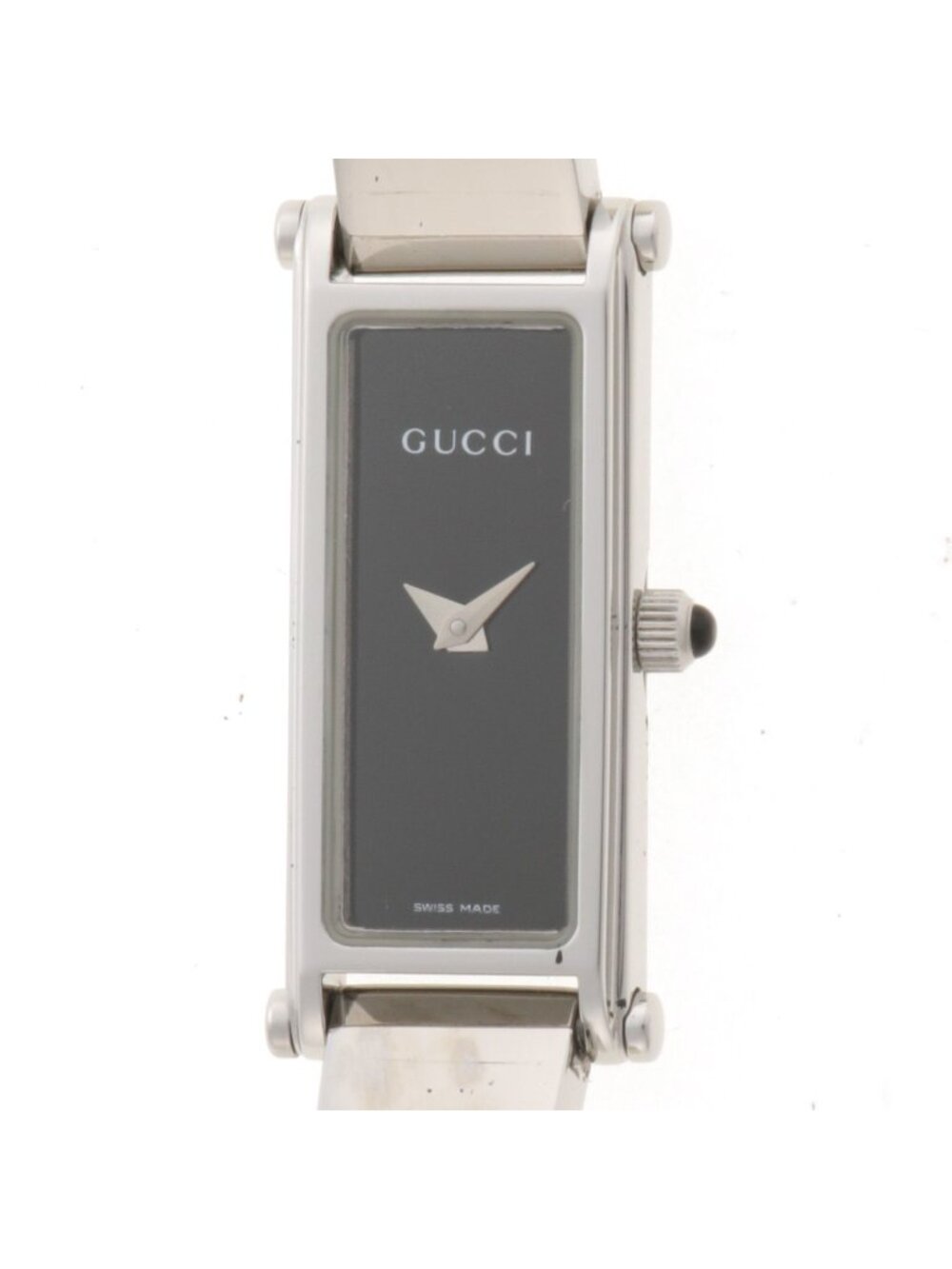 Gucci Watch Stainless Steel Black Dial Quartz